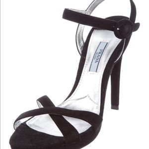 PRADA Suede Heels